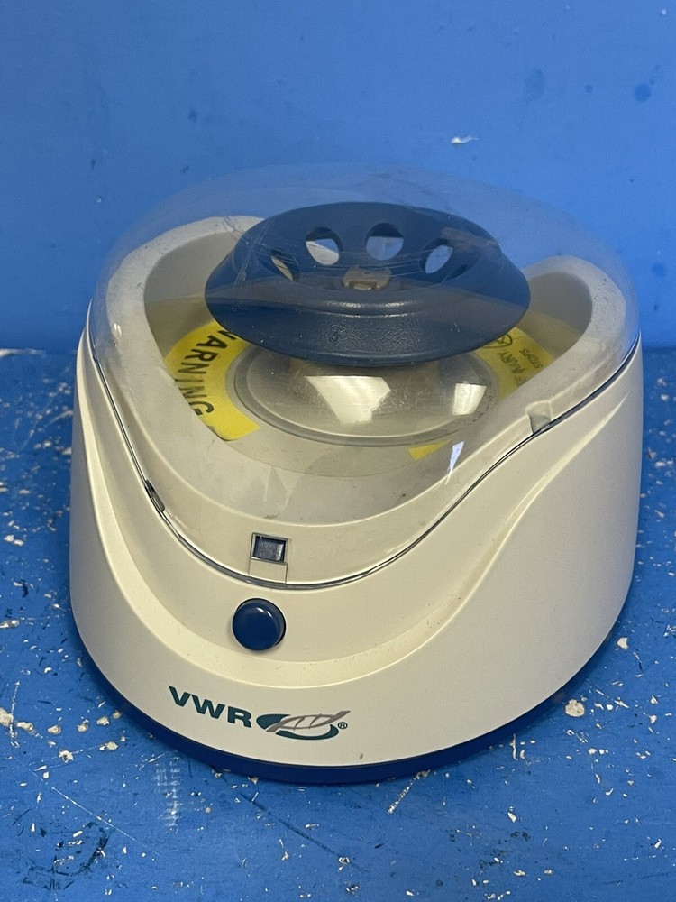 VWR Mini Benchtop Centrifuge 20W 3A amps AC100-240V 50/60Hz C0803 76269-066