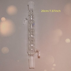 Lab glass allihn condenser liebig condenser 24/40 lab glassware supplier