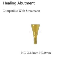 US Dental Healing Abutment Closure Compatible With Straumann ITI BoneLevel NC/RC