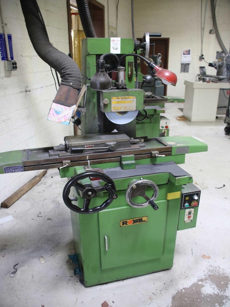 6″ X 18″ ROYAL MODEL 618M HORIZONAL SURFACE GRINDER: STOCK #81223
