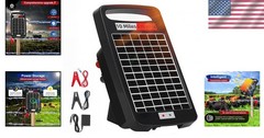 Rugged Portable Solar Fence Energizer – 24/7 Livestock Protection & Easy Setup