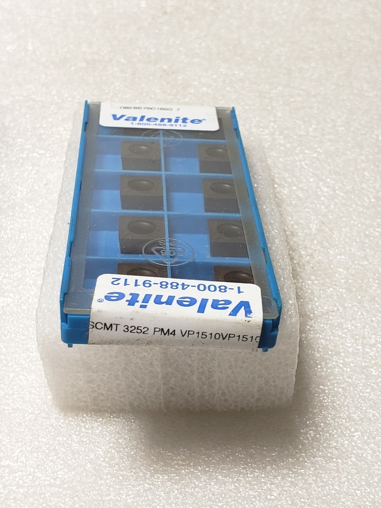 10 Pcs. – Valenite SCMT 3252 PM4 VP1510 Carbide Inserts,SCMT3252PM4 VP1510,N£W
