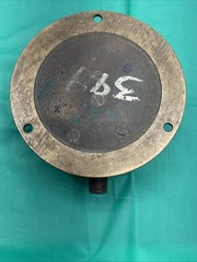 Vtg 1946 BRASS USG Supergauge Gauge 0 – 1000 PSI Steam Pressure Gauge Steampunk