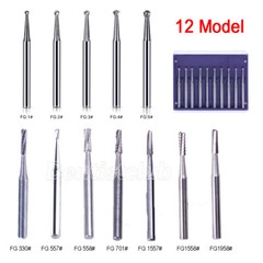 Dental Tungsten Steel Carbide Cutting Burs for High Speed Handpiece FG1-FG1958