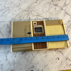 Flip Up Address Book Calendar Memo Pad Desk Top Accessory Hong Kong Vintage
