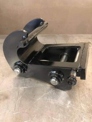 Bobcat E35 x change coupler direct fit made from 1/2 AR400 comes with2 pins
