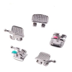 100 Sets Dental Orthodontic Bracket MIM Monoblock Mini Roth/MBT 022 345 Hooks
