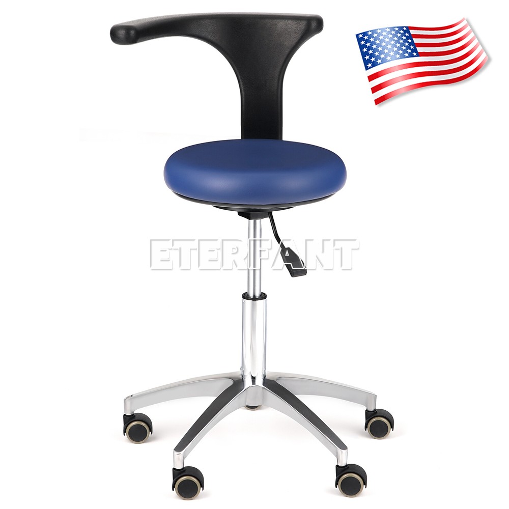 Dental Adjustable Mobile Chair/Foldable Chair Set +Unit Air Turbine+LED Light
