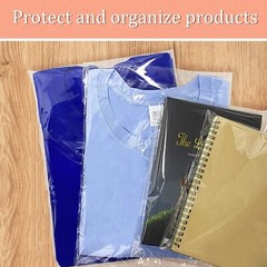 100 10X13 1.5 Mil Bags Resealable Clear T-Shirt Catalog Plastic Opp Cello Bag