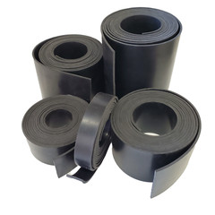 Neoprene Rubber Sheet Solid 1/4 Thick 6″ wide x 12″ 60A Duro Black