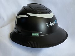 Msa V-Gard C1 Full Brim Vented Fas-Trac Type 1 Class C Thermal Barrier Glaregard