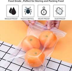 3”x 4″, 100 pcs 2 mil Clear Plastic Reclosable Zip Zipper Lock Jewelry Bags