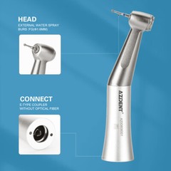 Joydental Dental Low Speed Contra Angle Handpiece Push For FG 1.6mm Burs E-type
