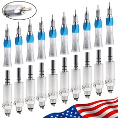 Yabang Dental Slow Low Speed Handpiece Straight Nosecone Air Motor 4Holes