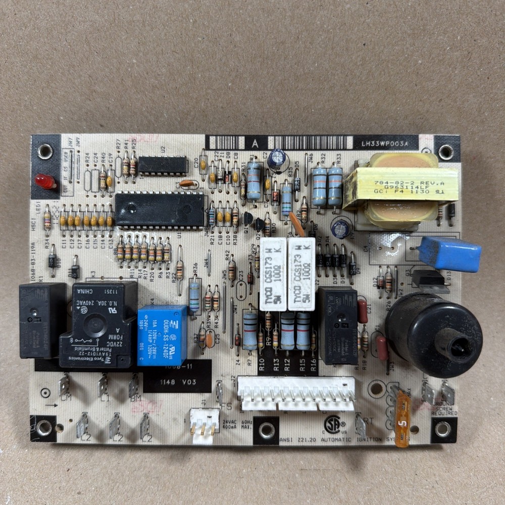 TESTED🔥 Carrier Bryant LH33WP003A Furnace Control Board 1068-83-119A