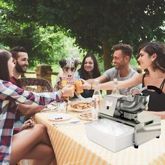 Professional 500 LB/H Commercial Ice Crusher Shaved Ice Machine for Home Party