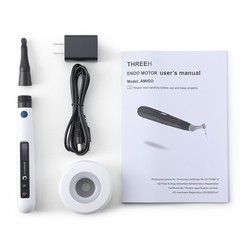 AZDENT Dental Brushless Endo Motor Cordless Reciprocating 6.3:1 Contra Angle