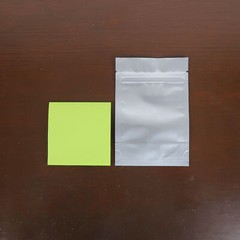 New Heavy Duty Silver Stand Up Mylar QuickQlick™ Resealable Bags Different Sizes