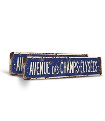 AVENUE DES CHAMPS-ELYSEES Vintage Style Street Sign tour de France french Europe