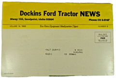 1969 New Holland Equipment Buyer’s Guide – Sandpoint ID