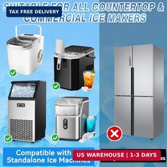 Ice Machine Cleaner Tablets Descaler 36 Pack, Countertop Ice Maker Cleaner Table