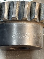 MARTIN WORM GEAR WHEEL 12 PITCH 20 TEETH 20:1 RATIO SINGLE LEAD 1/2” BORE