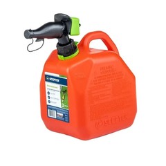 Scepter 2 Gallon SmartControl Gas Can, Spill-proof Design, Red, 14″ High, 9.7″ L