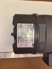 LEESON K460 Brake Motor, 0.75 HP, 3 Ph, 230/460 V, 1800 RPM, 5K49PN4565
