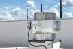 Commercial Restaurant Kitchen Exhaust Fan – 1000-1500 CFM with Speed Control