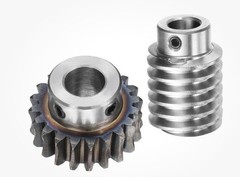 Worm Gear Set 1.5 Module 20:1 Reduction Rate Gear-12mm ID 33mm OD, Rod 12mm Bore