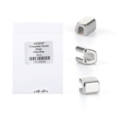 10 Types Dental Orthodontic Crimpable Hook Stops/Short/Long/Left/Right 10pcs/pk
