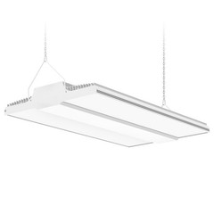 2 X 150W LED Linear High Bay Shop Light Commercial Hanging Fixtures 22500 Lumens