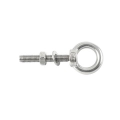 Lifting Eye Bolts Nuts & Washers Stainless Steel A2 304 Longshank Metric M3-M20