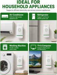 Electricity Saving Box for Home & Office, Compact Plug and Play Electrical Devic