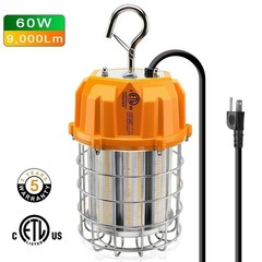 10Pack 60W LED Temporary Work Light Portable Construction Jobsite Lights 12000Lm
