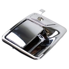 TRQ Left and Right Exterior Door Handle Set Drivers Side Compatible with 2000…