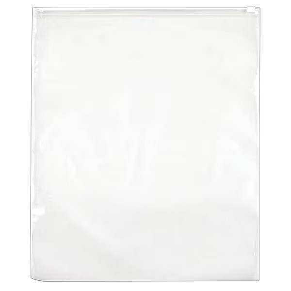 Manufacturer Varies Reclosable Poly Bags, 13″ x 13″, 2.75 mil, Clear, Slide