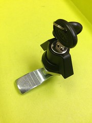 Lot of 4 Cam lock Black Keyed alike Wing knob Mailbox Cupboard # 065.1.2.01.35