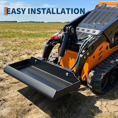HeavyDuty Steel Mount Plate Mini Skid Steer Adapter Loader Quick Tach Attachment