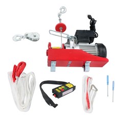 PA600 Electric Hoist 110V 1320Lbs Winch w/ 328ft Wireless Remote Control