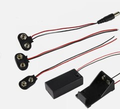 9V Battery Clip Block Battery Clip Connection Cable For 9V Blocks Plug With Wire