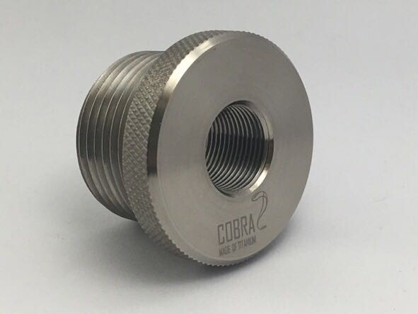 1/2-24 to 3/4 NPT NAPA4003 – Titanium Fitting Filter – Plumbing Adapter