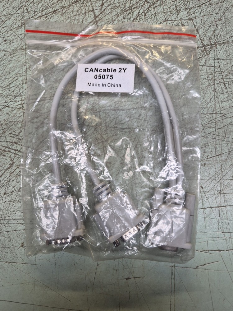 Vector CANcable 2Y Splitter Interface CAN Cable – Part No. 05075