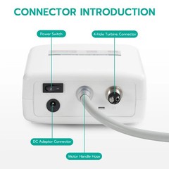 Dental LED Brushless fit 1:1/1:5/16:1 Electric Micro Motor Internal E-type 4H US
