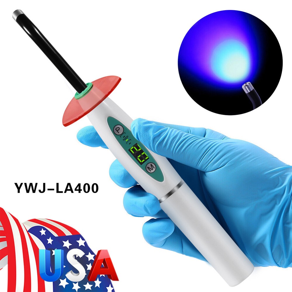 Dental LED Curing Light 5 Second 5S Cure Light Lamp Metal Head Lampara