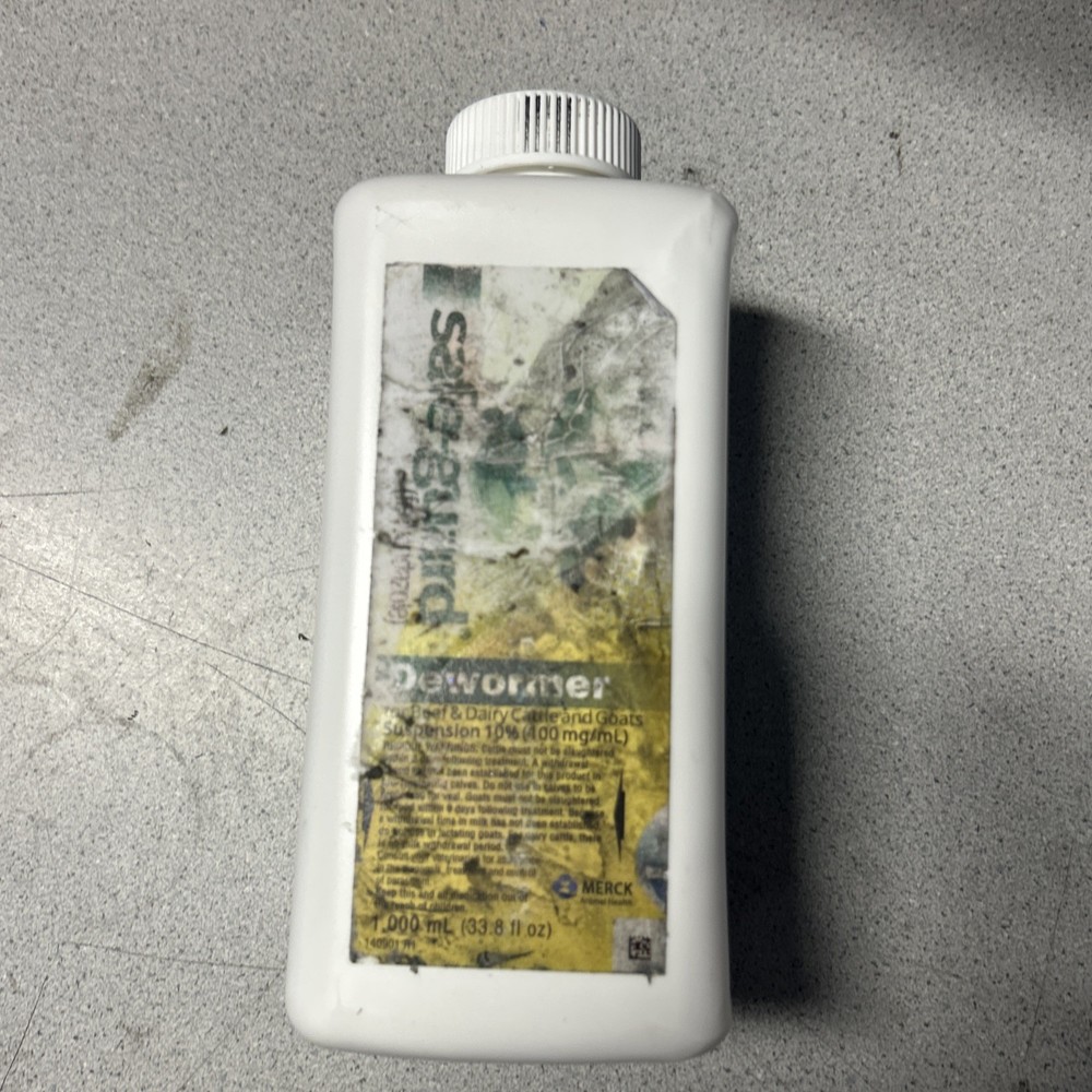 Safe-Guard Dewormer Suspension for Beef, Dairy Cattle and Goats EXP 09/2027