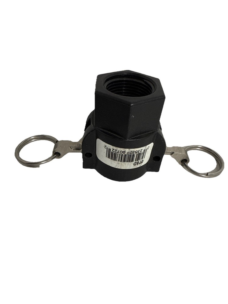 SHIPSN24HR-075D 3/4” Cam Lock Quick Disconnect Coupler Fitting w/Retaining Rings