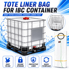 IBC Tote Liner Bag for Bulk Container Replacement Inner Bag Liquid Storage Liner