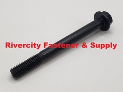 M10-1.5×100 Hex Head Flange Bolts 10mm x 100mm Flare Screws M10x1.5 x 100