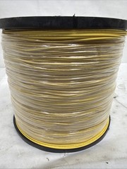 YELLOW 18 AWG Gauge Stranded Hook Up Wire 5000 FT REEL UL1007 300 Volt